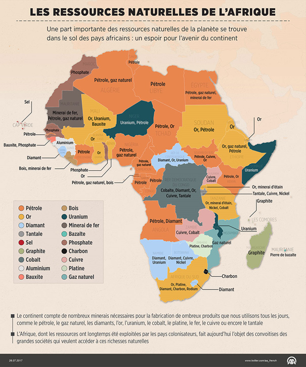 Les ressources naturelles de l-Afrique