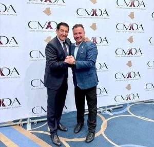 Ghani Kolli (CDCA) et Karim Zéribi (CMDA)