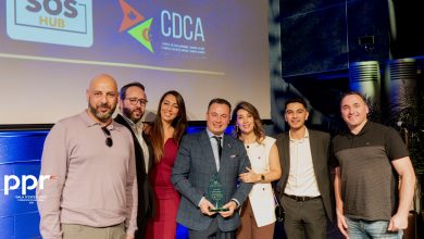Ghani Kolli avec l'équipe du CDCA lors de la 22 -ème édition du Gala d'excellence